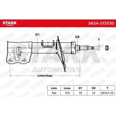 Stoßdämpfer Stark SKSA-0131130 SKSA-0131130 - foto 5