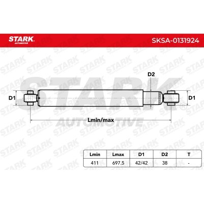 Stoßdämpfer Stark SKSA-0131924 SKSA-0131924 - foto 3