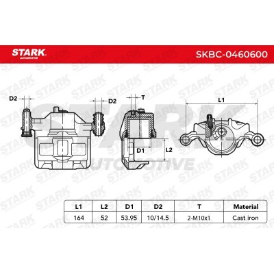 Bremssattel Stark SKBC-0460600 SKBC-0460600 - foto 5