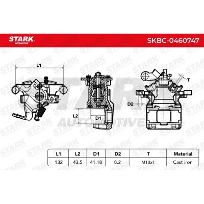 Bremssattel Stark SKBC-0460747 SKBC-0460747 - foto 5