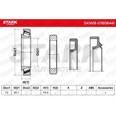 Radlager Stark SKWB-0180646 SKWB-0180646 - foto 4