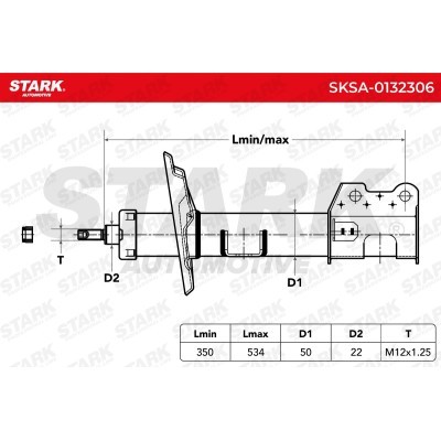 Stoßdämpfer Stark SKSA-0132306 SKSA-0132306 - foto 7