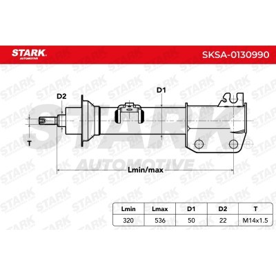 Stoßdämpfer Stark SKSA-0130990 SKSA-0130990 - foto 3