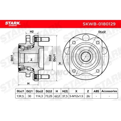 Radlager Stark SKWB-0180129 SKWB-0180129 - foto 5