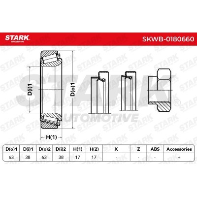 Radlager Stark SKWB-0180660 SKWB-0180660 - foto 4