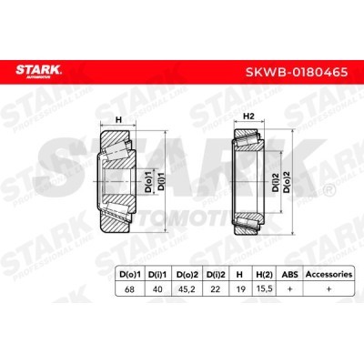 Radlager Stark SKWB-0180465 SKWB-0180465 - foto 3