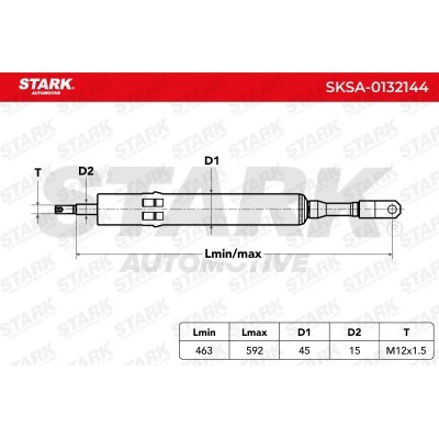 Stoßdämpfer Stark SKSA-0132144 SKSA-0132144 - foto 5
