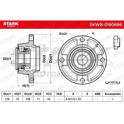 Radlager Stark SKWB-0180686 SKWB-0180686 - foto 4
