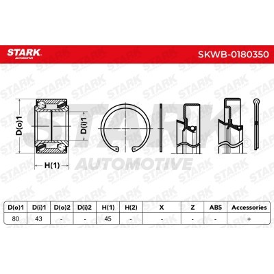 Radlager Stark SKWB-0180350 SKWB-0180350 - foto 4