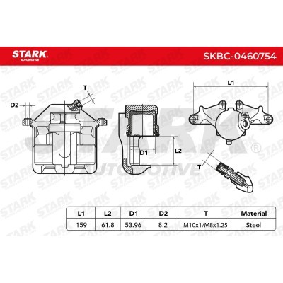 Bremssattel Stark SKBC-0460754 SKBC-0460754 - foto 6