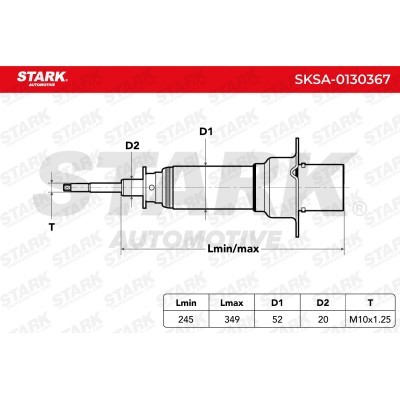 Stoßdämpfer Stark SKSA-0130367 SKSA-0130367 - foto 3