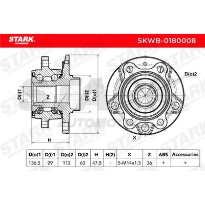 Radlager Stark SKWB-0180008 SKWB-0180008 - foto 6