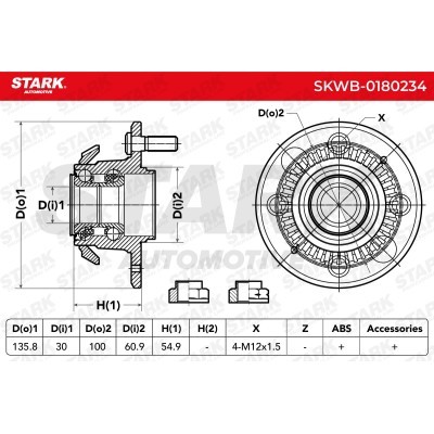 Radlager Stark SKWB-0180234 SKWB-0180234 - foto 5