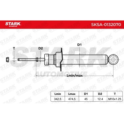 Stoßdämpfer Stark SKSA-0132070 SKSA-0132070 - foto 5
