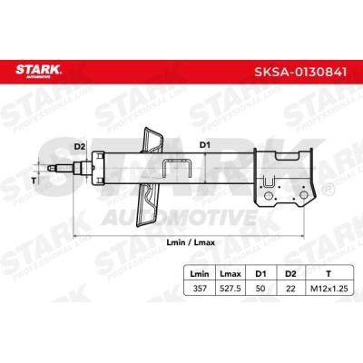 Stoßdämpfer Stark SKSA-0130841 SKSA-0130841 - foto 3