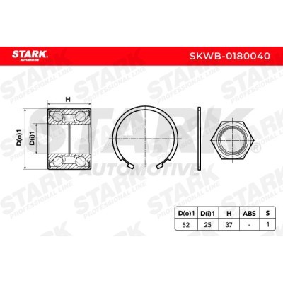 Radlager Stark SKWB-0180040 SKWB-0180040 - foto 3