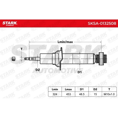 Stoßdämpfer Stark SKSA-0132508 SKSA-0132508 - foto 7