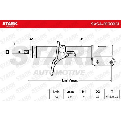 Stoßdämpfer Stark SKSA-0130951 SKSA-0130951 - foto 3