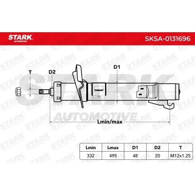 Stoßdämpfer Stark SKSA-0131696 SKSA-0131696 - foto 3