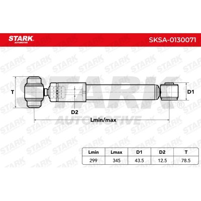 Stoßdämpfer Stark SKSA-0130071 SKSA-0130071 - foto 3