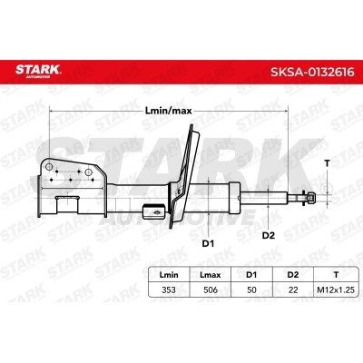 Stoßdämpfer Stark SKSA-0132616 SKSA-0132616 - foto 8