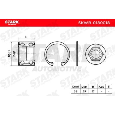 Radlager Stark SKWB-0180018 SKWB-0180018 - foto 2