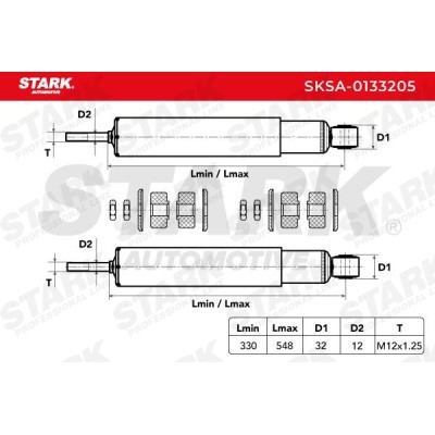 Stoßdämpfer Stark SKSA-0133205 SKSA-0133205 - foto 4