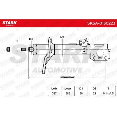 Stoßdämpfer Stark SKSA-0130223 SKSA-0130223 - foto 3