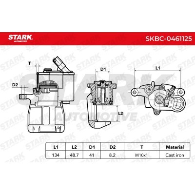 Bremssattel Stark SKBC-0461125 SKBC-0461125 - foto 7