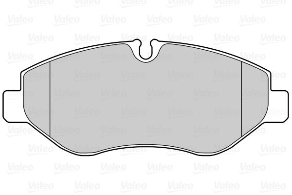 Bremsbeläge Satz VALEO 301027 301027 - foto 2