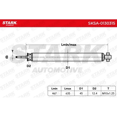 Stoßdämpfer Stark SKSA-0130315 SKSA-0130315 - foto 5