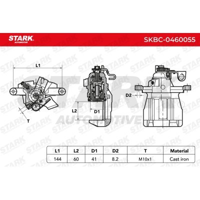Bremssattel Stark SKBC-0460055 SKBC-0460055 - foto 4