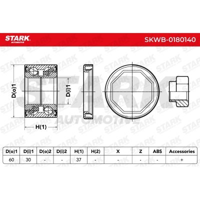 Radlager Stark SKWB-0180140 SKWB-0180140 - foto 2