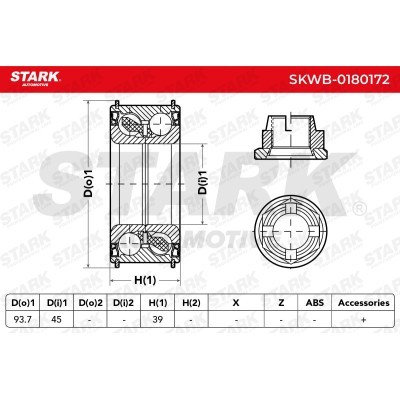 Radlager Stark SKWB-0180172 SKWB-0180172 - foto 3