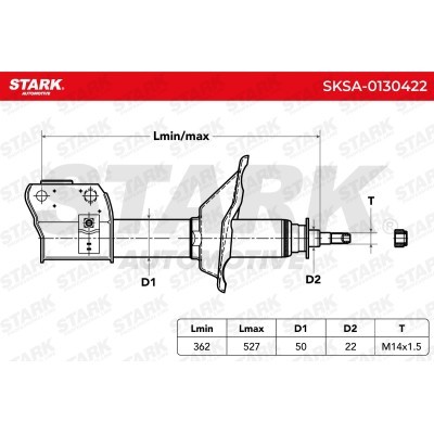 Stoßdämpfer Stark SKSA-0130422 SKSA-0130422 - foto 3