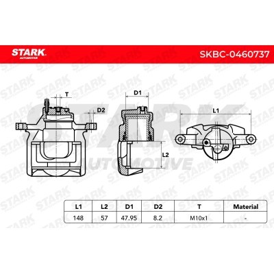Bremssattel Stark SKBC-0460737 SKBC-0460737 - foto 3
