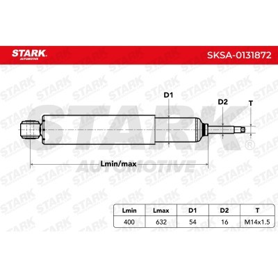 Stoßdämpfer Stark SKSA-0131872 SKSA-0131872 - foto 6