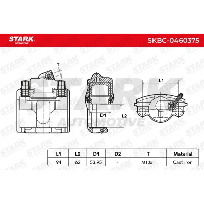 Bremssattel Stark SKBC-0460375 SKBC-0460375 - foto 7
