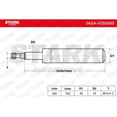 Stoßdämpfer Stark SKSA-0130050 SKSA-0130050 - foto 3