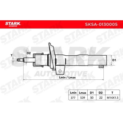 Stoßdämpfer Stark SKSA-0130005 SKSA-0130005 - foto 4