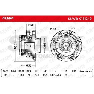 Radlager Stark SKWB-0181249 SKWB-0181249 - foto 5
