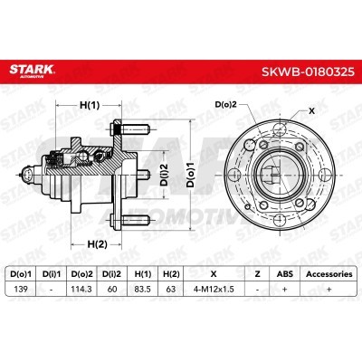 Radlager Stark SKWB-0180325 SKWB-0180325 - foto 4