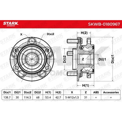 Radlager Stark SKWB-0180967 SKWB-0180967 - foto 5