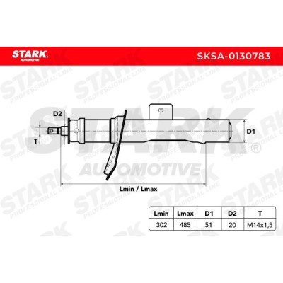 Stoßdämpfer Stark SKSA-0130783 SKSA-0130783 - foto 3