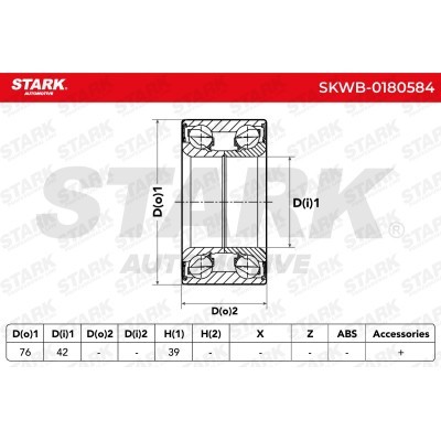 Radlager Stark SKWB-0180584 SKWB-0180584 - foto 4