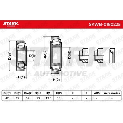 Radlager Stark SKWB-0180225 SKWB-0180225 - foto 5
