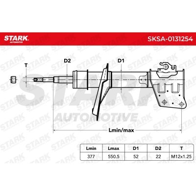 Stoßdämpfer Stark SKSA-0131254 SKSA-0131254 - foto 3