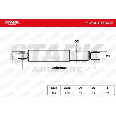 Stoßdämpfer Stark SKSA-0131468 SKSA-0131468 - foto 3