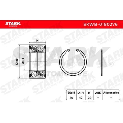 Radlager Stark SKWB-0180276 SKWB-0180276 - foto 6