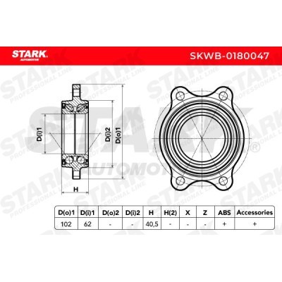 Radlager Stark SKWB-0180047 SKWB-0180047 - foto 6